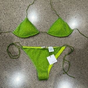 Oseree Lime Bikini Set